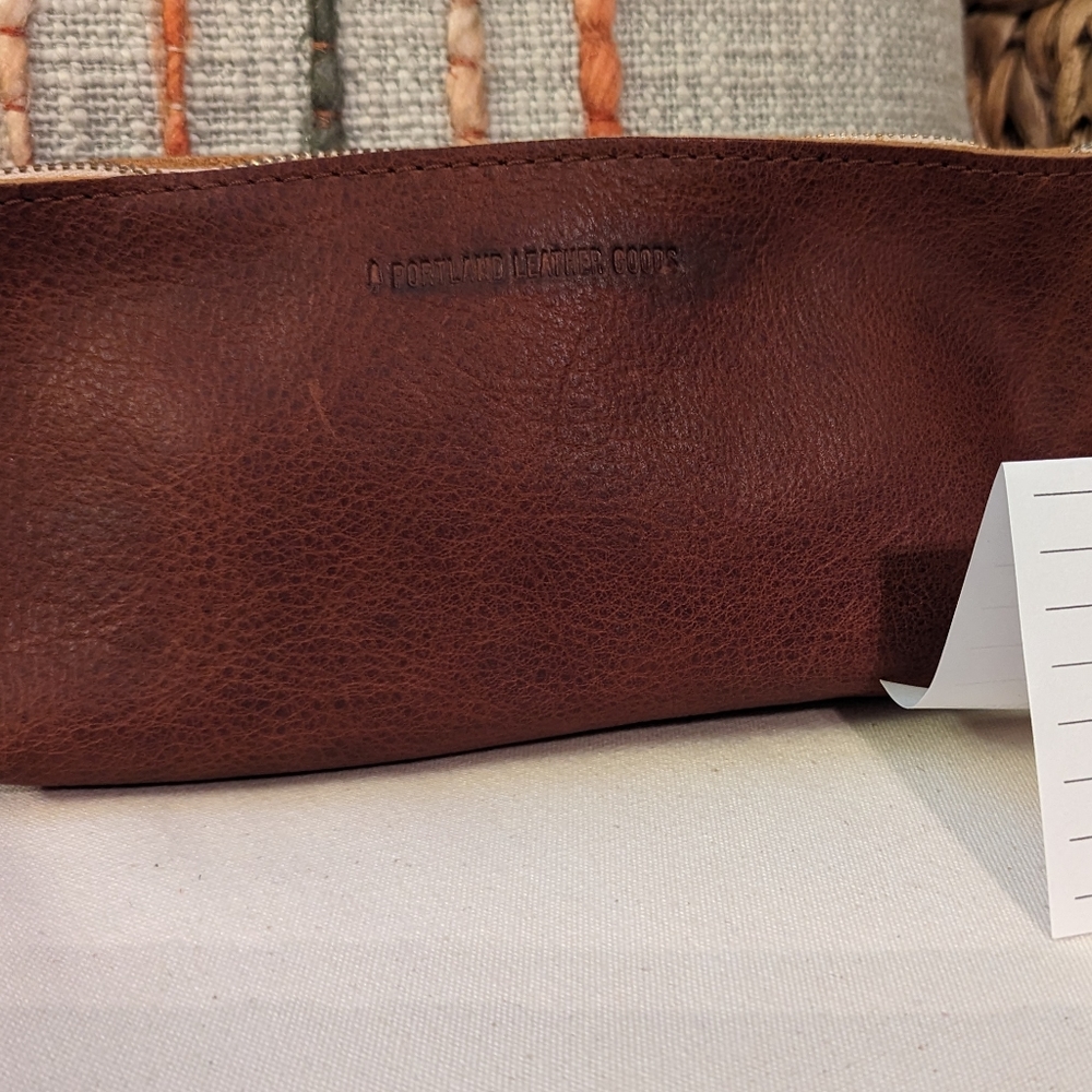 EUC Portland Leather Goods Utility Pouch/Cosmetic